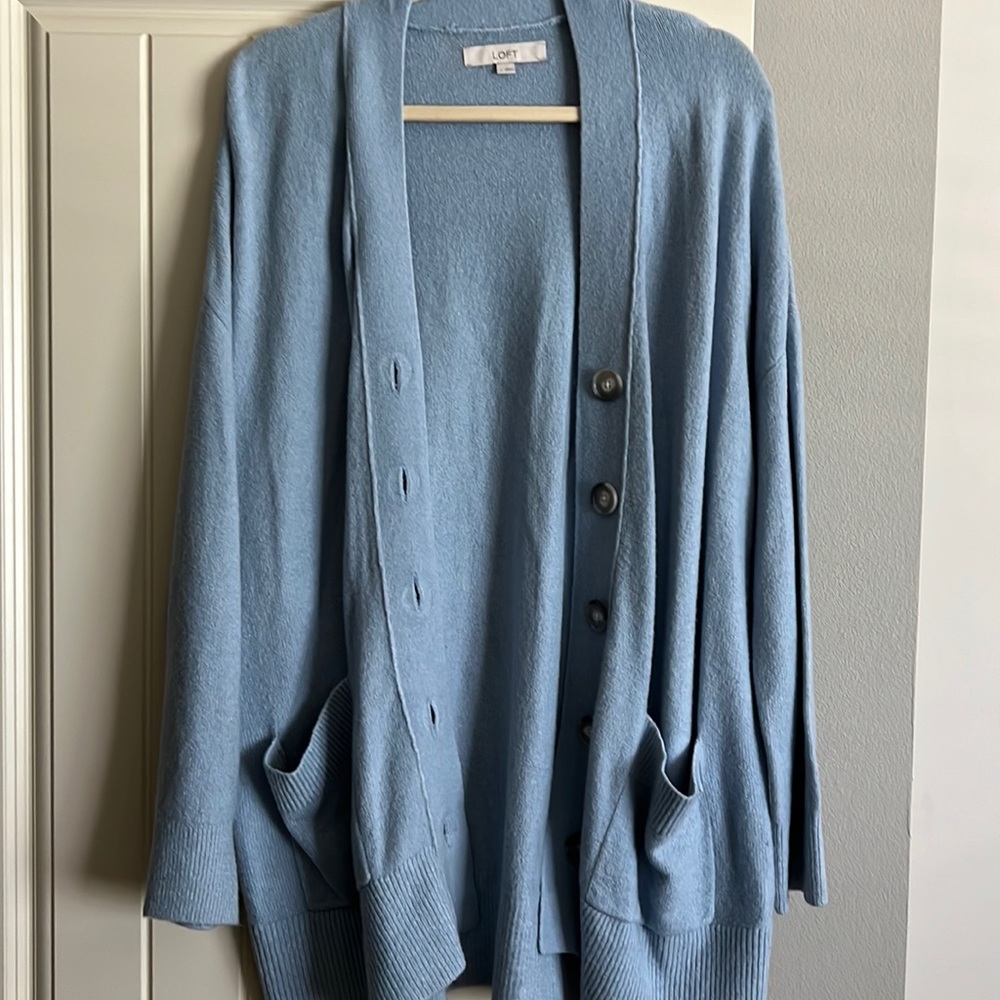 EUC Light Blue Cardigan